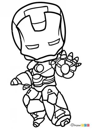 Avengers Cartoon Coloring Pages