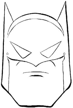 batman printable mask