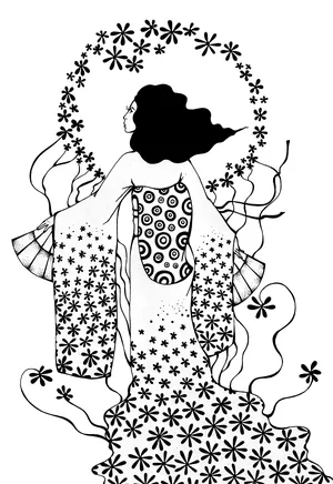 42 Collections Japanese Princess Coloring Pages  HD