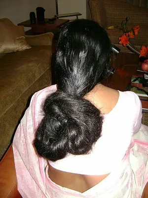Indian Hair Bun