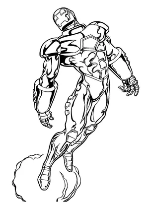 super hero squad characters coloring pages