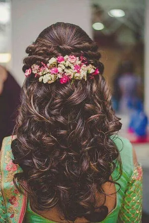 Easy Hairstyles - Bun Hairstyle For Lehenga Step By Step -... | Facebook