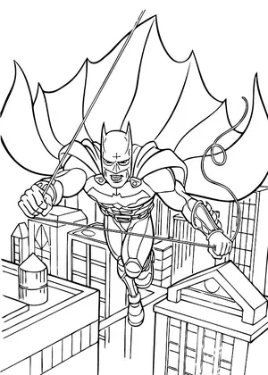 Batman Begins Coloring Pages