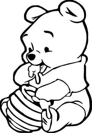 cute winnie the pooh drawings