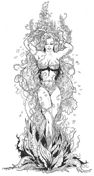 Featured image of post Cute Poison Ivy Coloring Pages Poison ivy coloring pages more pins like this one at fosterginger pinterest