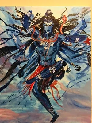 Lord Shiva Coloring Page