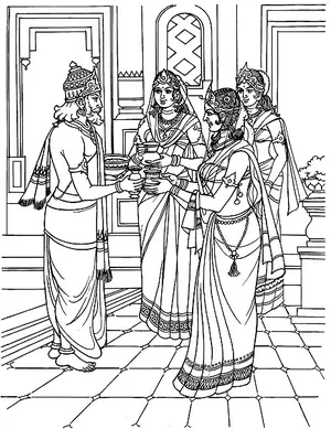 Ramayana Drawing - Glorification of Lord | Facebook