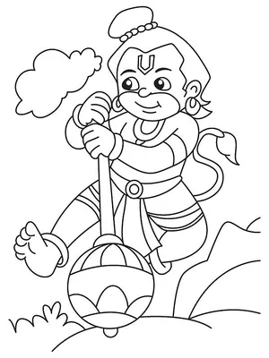 Hanuman Outline Stock Illustrations  86 Hanuman Outline Stock  Illustrations Vectors  Clipart  Dreamstime