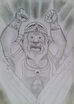 Lord Narasimha 🙏🏻 almost there 💕 | By Inkartnavi | Facebook