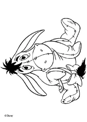 coloring pages of eeyore