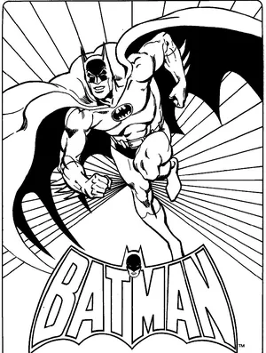 Batman coloring pages to download  Batman Kids Coloring Pages