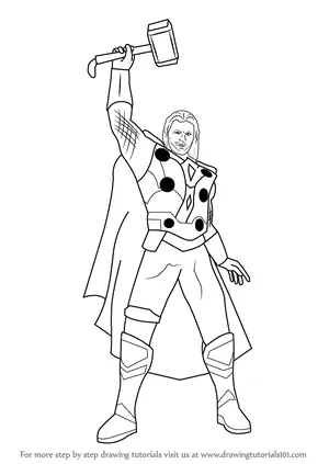 Share more than 144 thor sketch easy