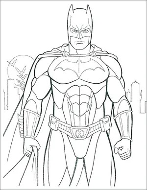 Batman Begins Coloring Pages