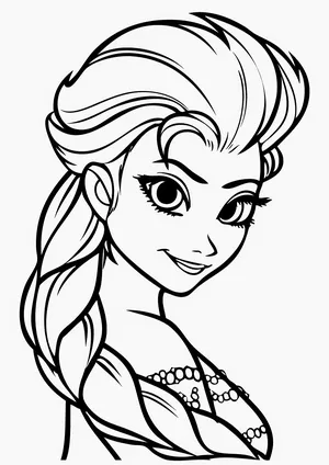 Download Frozen Coloring Pages