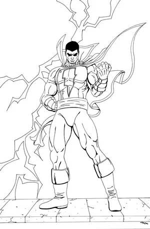 Featured image of post Shazam Coloring Pages Batman is a superhero figure from gotham city and doodle
