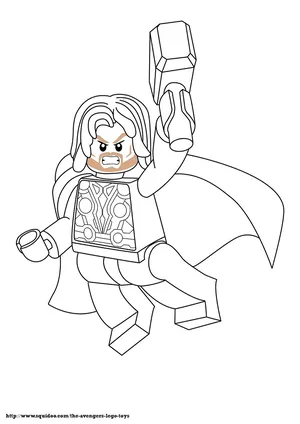 lego figures coloring pages