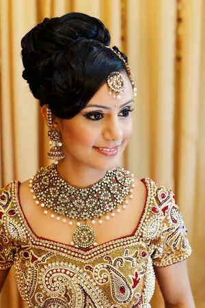North India Bridal Hairstyle