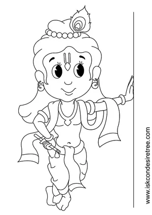 baby krishna coloring pages baby krishna coloring pages