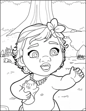 Moana Coloring Pages