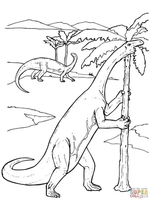 Download Dinosaur Coloring Pages