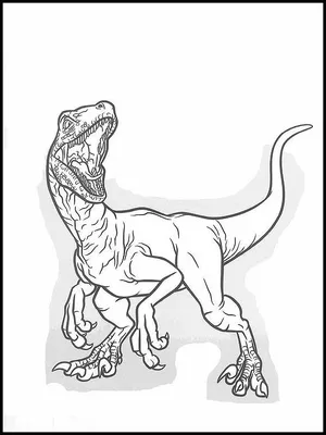 jurassic world dinosaur coloring pages