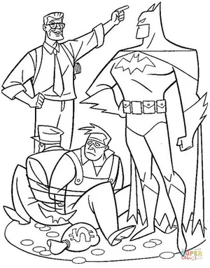 Dc Robin Coloring Pages