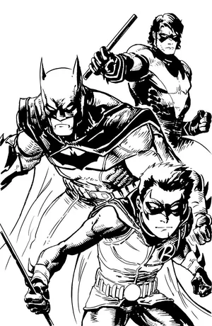 Featured image of post Dibujos Para Colorear Batman Y Robin Si deseas colorear los dibujos de batman est s en el lugar indicado