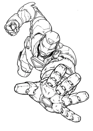 iron man coloring pages