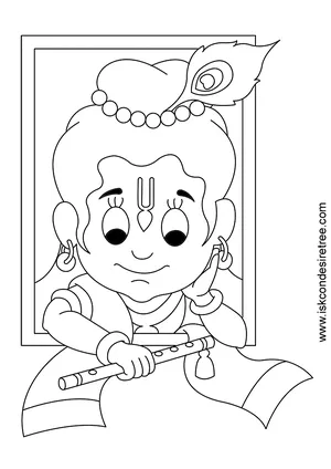 Baby Krishna Coloring Pages There are many different items of interest. baby krishna coloring pages
