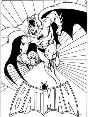 batman adult coloring pages
