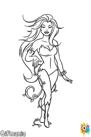 Featured image of post Dc Poison Ivy Coloring Pages Text link to this page