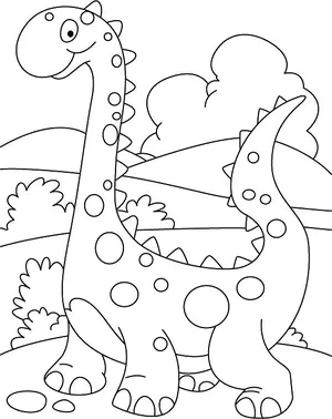 Download Dinosaur Coloring Pages For Kids