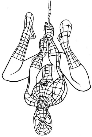 SpiderMan Coloring Pages
