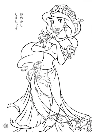 Disney Princesses Coloring Pages